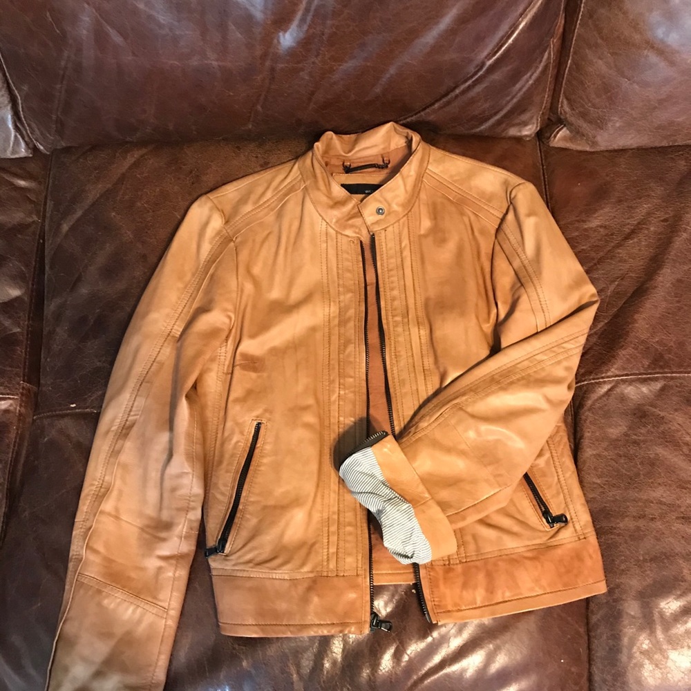Genuine leather jacket